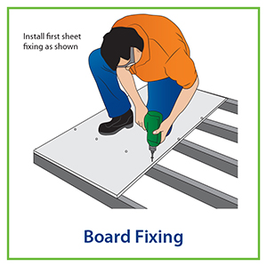 board fixing