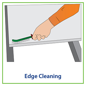 edge cleaning